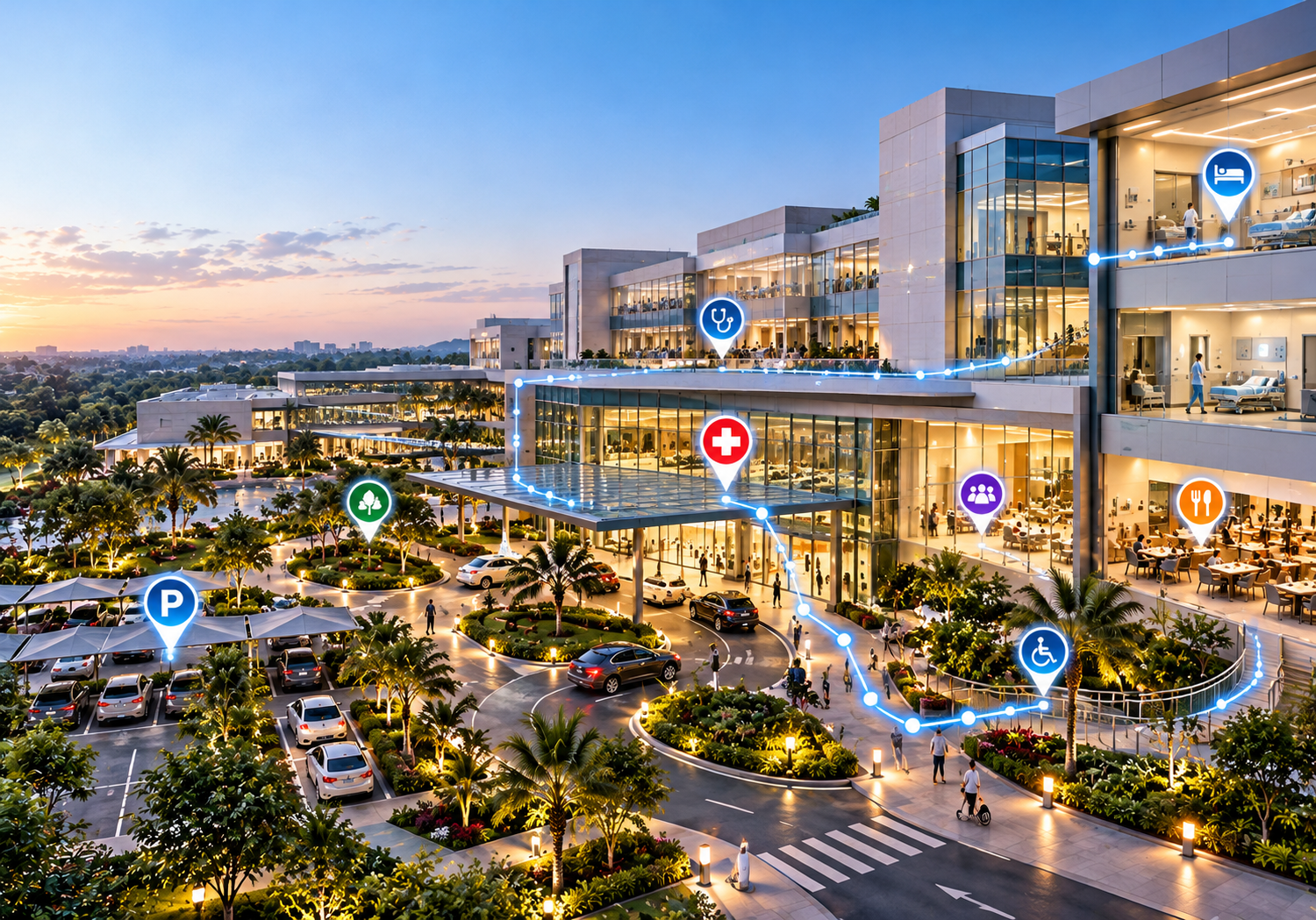 Digital Wayfinding for Hospitals: How Interactive Maps Improve Patient Experience